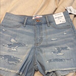 Abercrombie Kids Light Blue Denim Shorts